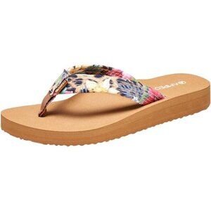 Women's Arch Support Flip Flops Comfortable Casual Summer Beach Thong